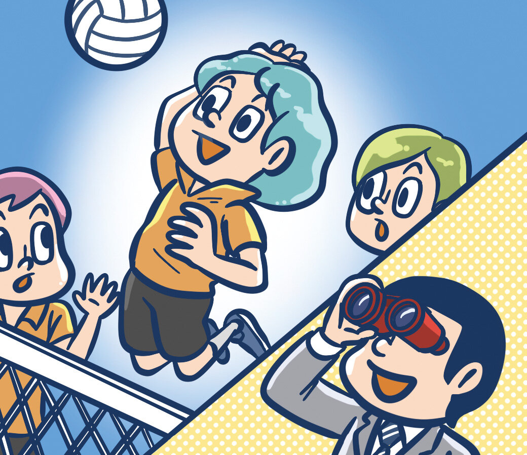 スポーツでやる気を見る