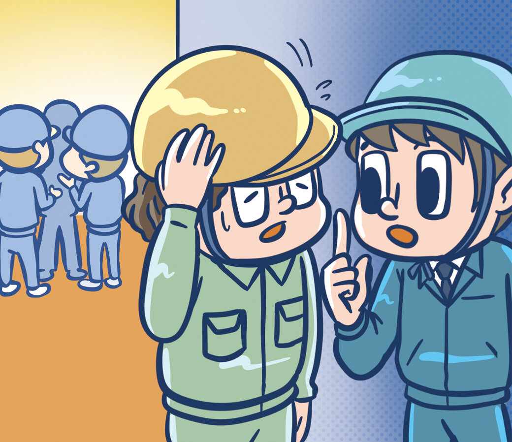 注意する時は人前ではなく個別で