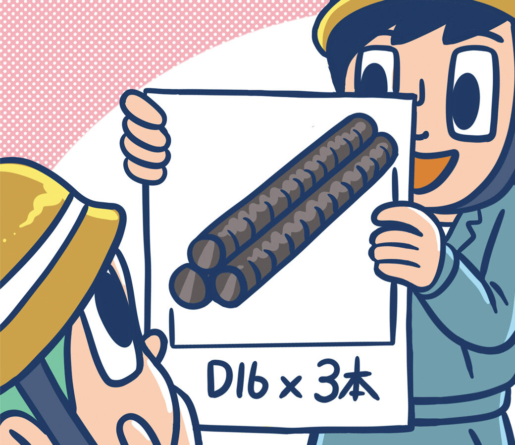 指示を紙に書いてわたす