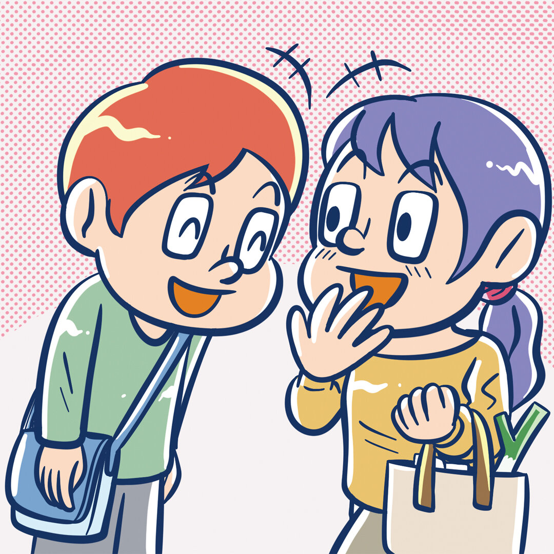 あいさつは会釈から